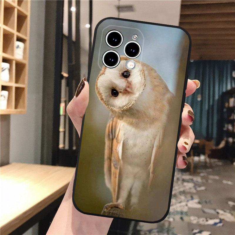 Phone Case Carcasa Funda For iPhone 17 Pro Max 17 Air 16 15 14 13 Pro Max 15 16 Pro 15Plus Owl