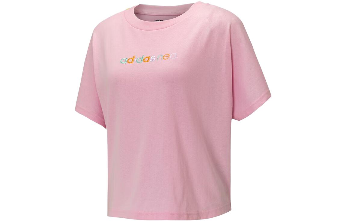 Adidas Raglan Sleeve T Shirt Women s Pink HB1202 S