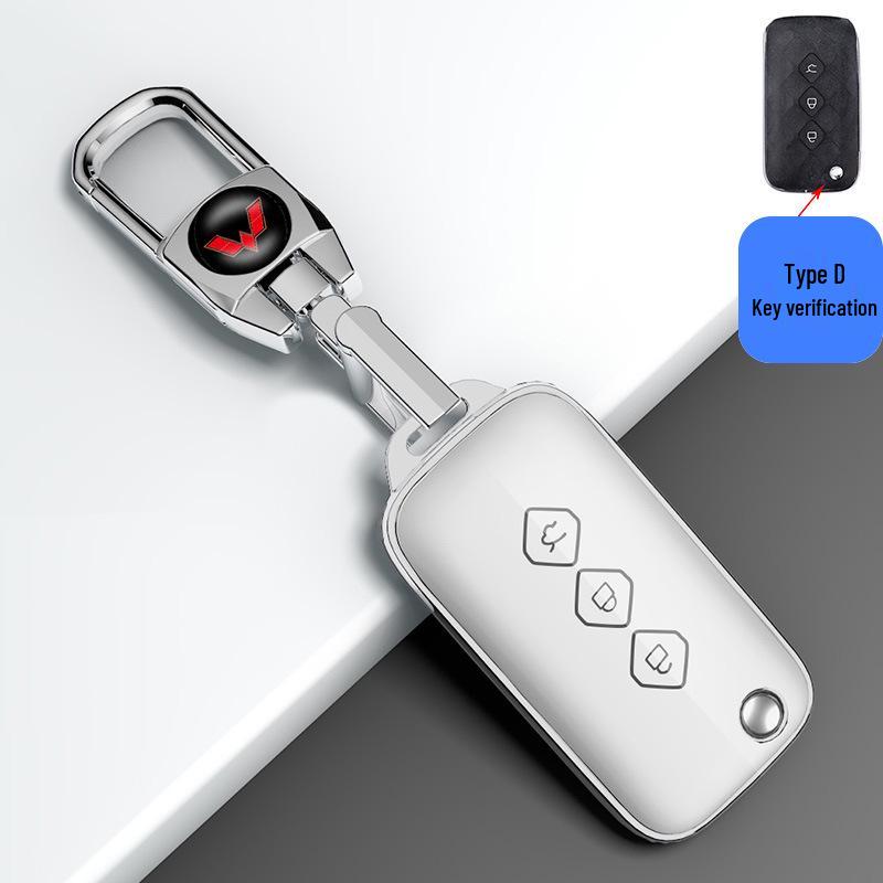 Key Case for Wuling Hongguang Miniev, Nanoev, Macaron, Baojun 510, 730, 530 - Ideal for Women