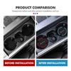 For Lexus 2pcs Silicone Car Coaster Water Cup Bottle Holder Mat Anti-Slip Pad IS350 ES350 IS250 IS460 IS220h IS300 LX570 UX250h