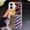 Bracelet Chain Lanyard Phone Case For iPhone 16 Pro Max Funda iPhone 11 13 15 14 12 Hard Plastic Shockproof Leopard Cover Coque