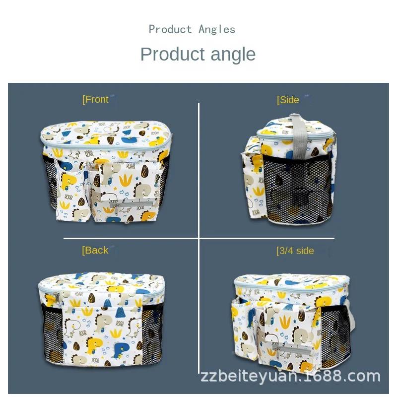 Kinderwagen Hängebeutel Multifunktionale Aufbewahrung Mama-Tasche Kinderwagen Außenaufbewahrungstasche