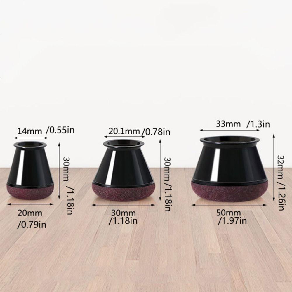 Wrapped Felt Bottom Chair Caps Cover Non-Slip Chair Leg Floor Protector Furniture Leg