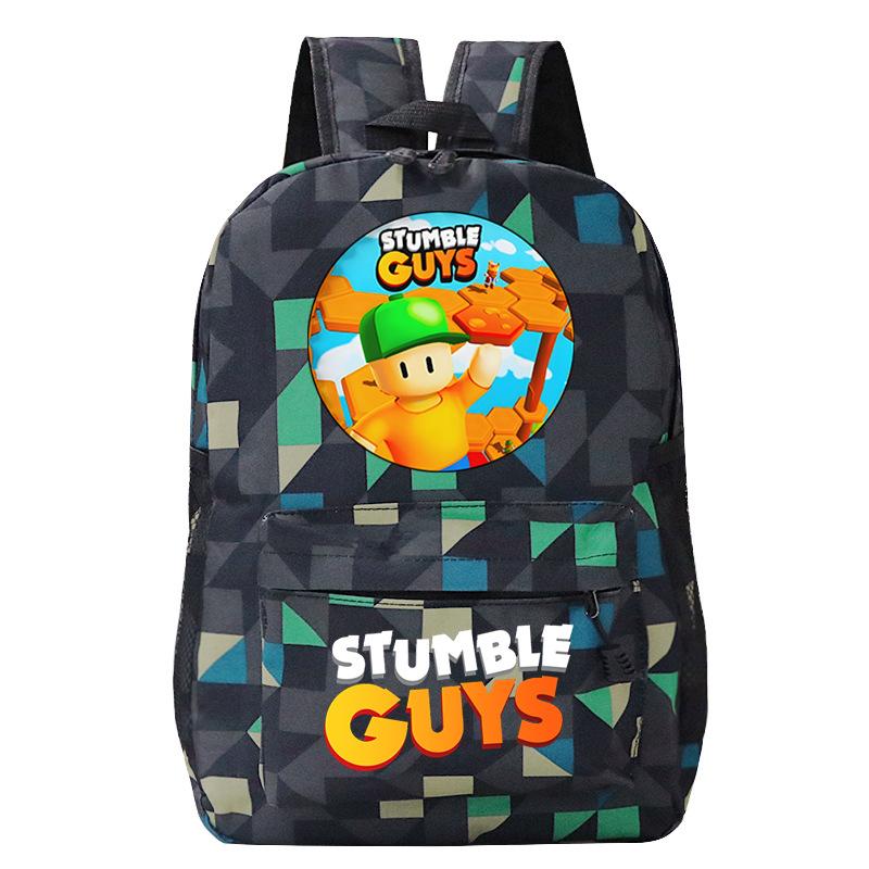 Children's backpack cute cartoon peripheral printing outdoor travel sports backpack large capacity student bag