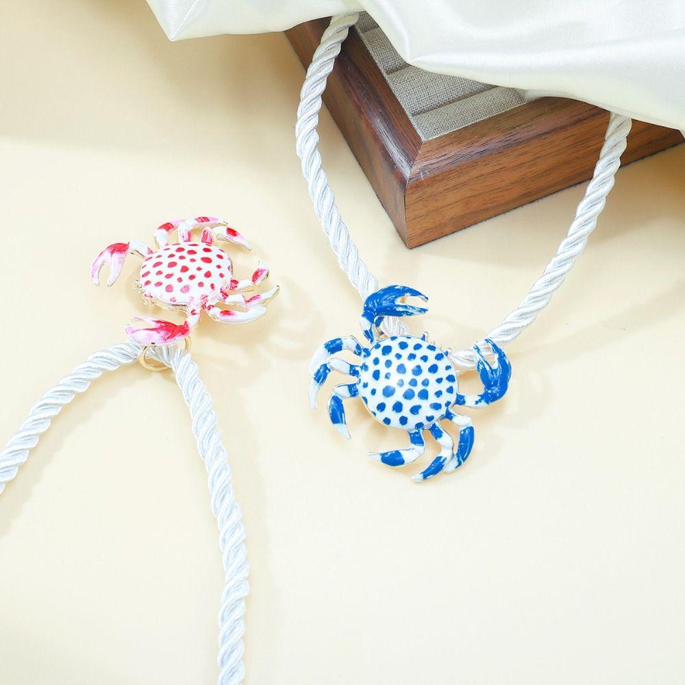 Weave Rope Beach Choker Polka Dot Ocean Style Clavicle Chain Bohemian Collarbone Chain Gift