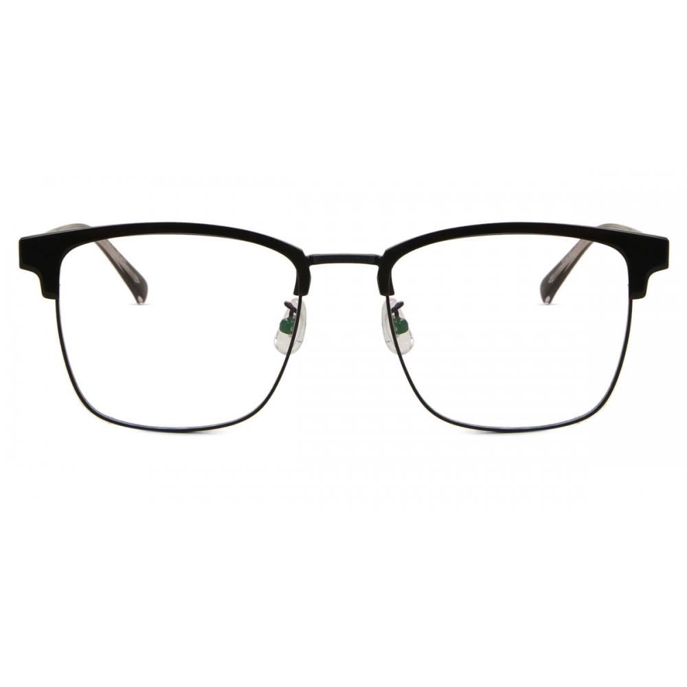 Full Rim Browline Black Smartbuy Collection Hadriane 71005 C1 Fashion Unisex Eyeglasses