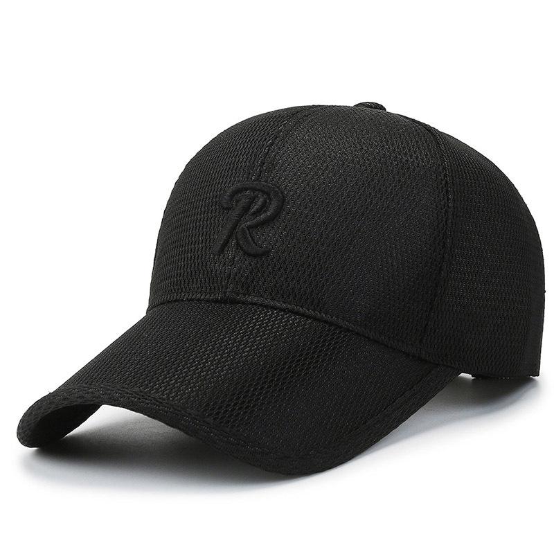Hat Men's Embroidered Alphabet Baseball Cap, Street Fashion Trend Hat Men's and Women's Couples Cap Sun Hat
