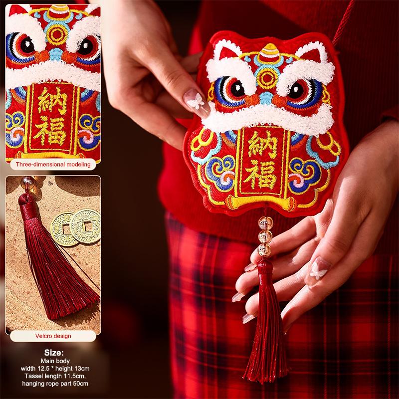2026 Red Envelopes Chinese  Year Decorations Party Favors Gifts Bags Money Packaging Bags Spring Festival Red Pockets