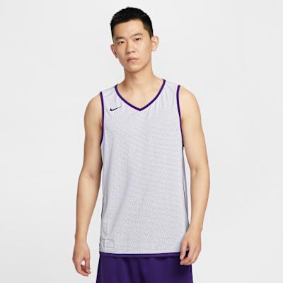 Nike STOCK Basketball Jersey Men's Garden Purple