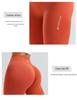 Women's High-Waisted Tummy Control Yoga Pants – Quick-Dry, Breathable, Hip-Lifting, Sexy Peach Booty Leggings for Fitness