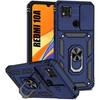 Case for Redmi 10A - Xiaomi - Navy Blue - Reinforced Edge - Shockproof - Integrated Camera Cover