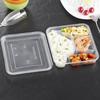 Four-Compartment Disposable Meal Prep Containers