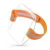 Adjustable Elastic Arm Band ID Badge Holder Reflective Plastic Wristband for Office Staff Exhibition Conference Events