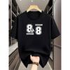 European Sizes Men'S Football Pattern T-Shirt Casual Round Neck Sports Shirt, Suitable for Daily Wear, Men'S Sports Short Sleeved T-Shirt
