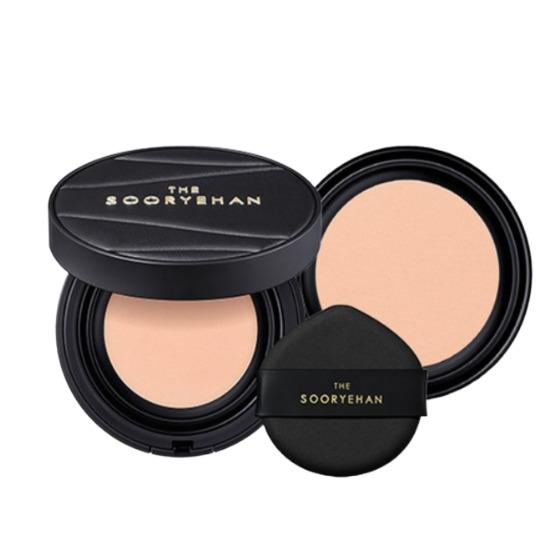 

a0608 SOORYEHAN The Black Tension Fit Mesh Cushion Foundation SPF50+ PA+++13g + Refill 13g (2 Shades) no.23