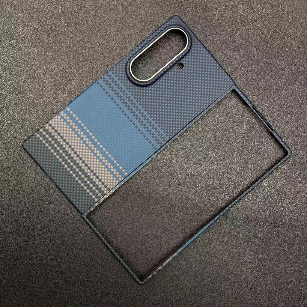 For Samsung Galaxy Z Fold8 Ultra Fold 8 Ultra Kevlar Case Dual Axial Protective Magnetic Carbon Fiber Anti-Drop Shockproof Cover