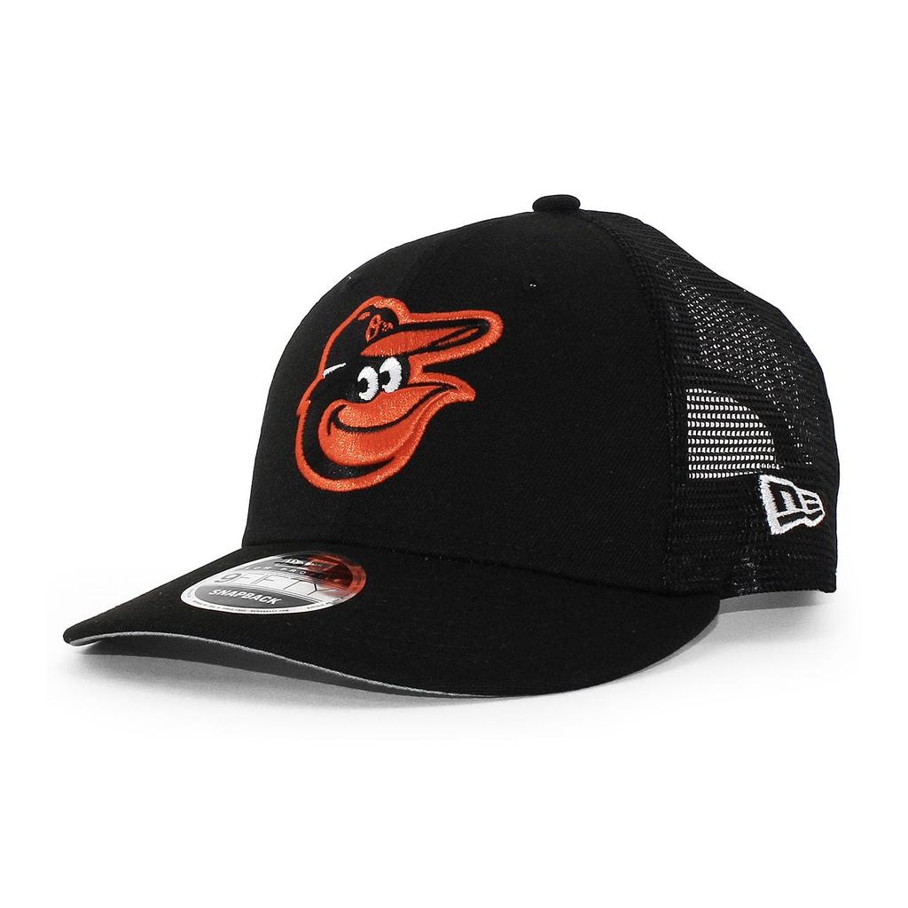 [New Era] Mesh Cap LP9FIFTY Baltimore Orioles MLB TRUCKER MESH CAP BALTIMORE ORIOLES LOW PROFILE SNAPBACK SNAPBACK Hat 950 [Used]