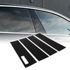 Car Pillar Window Trim Cover FOUR  for Ford F-150 2015- Black