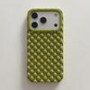 Creative Advanced Stereoscopic Hollow Out Pearl Round Bead Shock Proof Phone Cover Case For iPhone 17 16 15 14 13 Pro Max