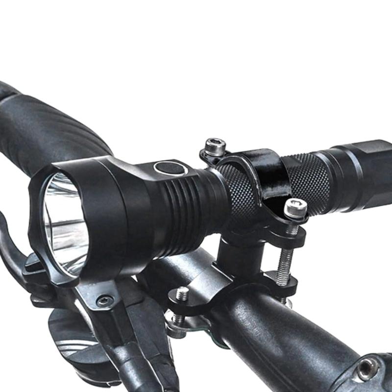 Fahrrad-Taschenlampenclip, Fahrrad-Taschenlampenhalterung, Fahrradlicht-Halterung, Fahrradlicht-Halterungen