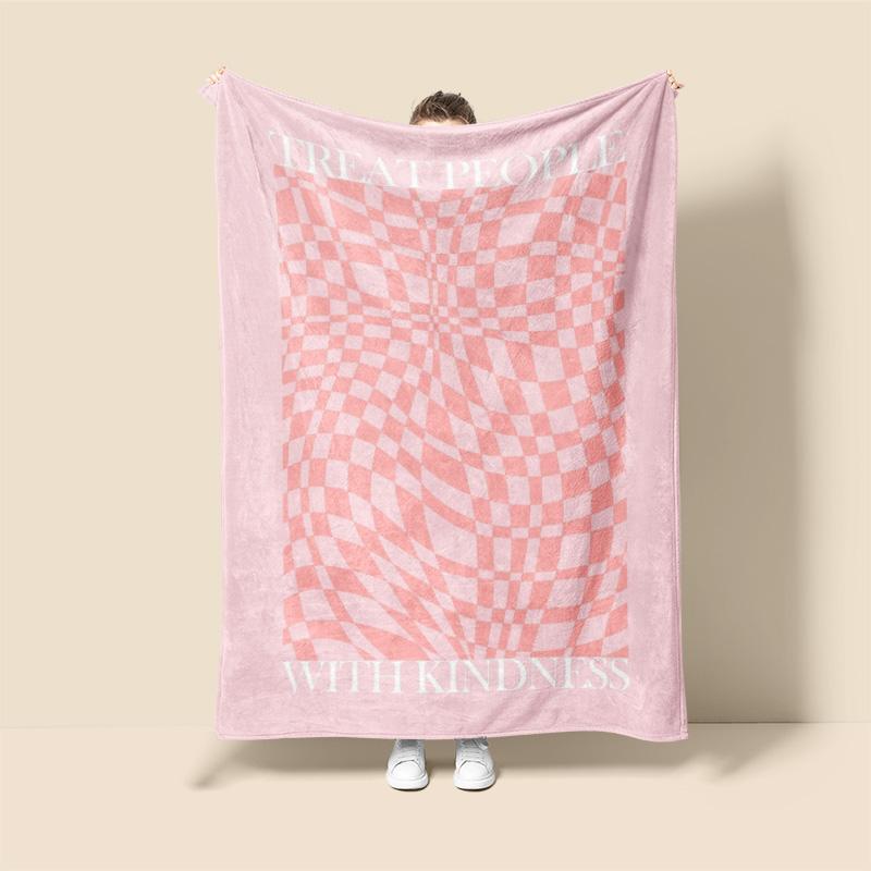 Morandi Color Blanket Abstract Botanical Graffiti Design Scandinavian Minimalist Sofa Blanket Cafe Home Dual Purpose