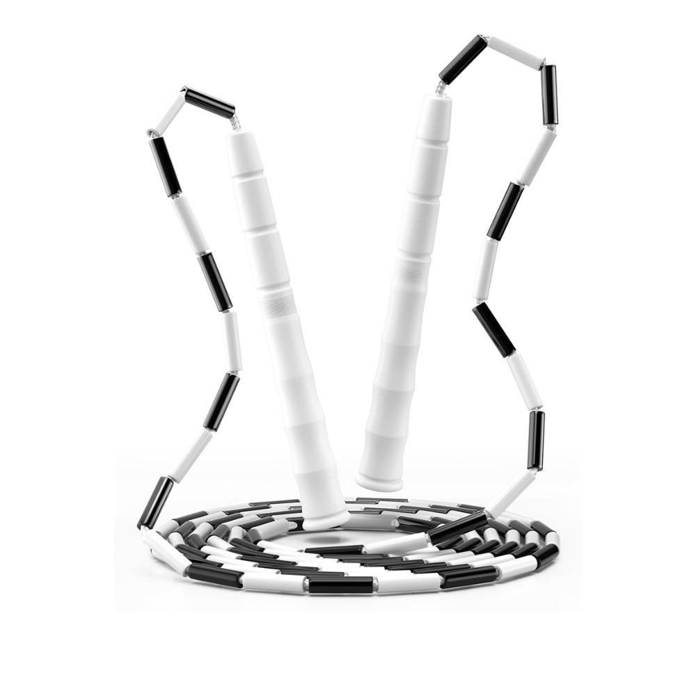 Bamboo Joint Jump Rope Hard Bead Training Adult Fitness Fancy Non-knotting Bamboo Joint Jump Rope