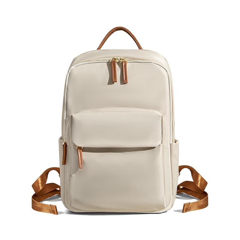 

Korean Version Leisure Commuting Computer Backpack, Versatile for Spring and Summer, Simple Oxford Cloth Travel Backpack, Large Capacity