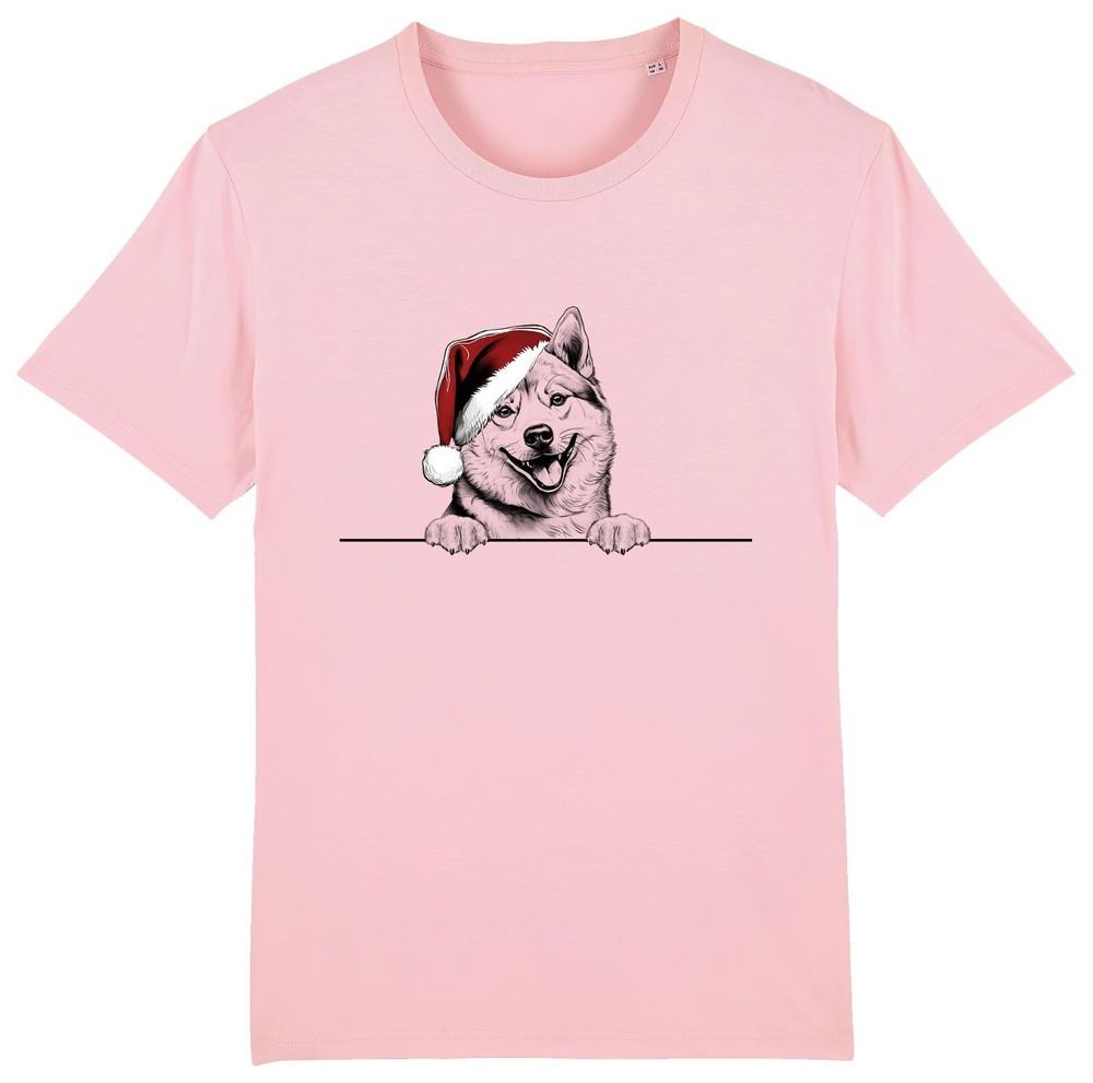 

SHIBA Christmas Dog T-Shirt Mens Womens Kids Dogs Gift Present Stocking Filler L