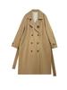 Trench da Donna Taglie Forti Stile Coreano Ultra-Lungo Ampio con Collo Rialzato – Giacca Casual alla Moda, Versatile, Anti-Età