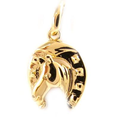 [L4389] - Pingente 'Ferradura' banhado a ouro