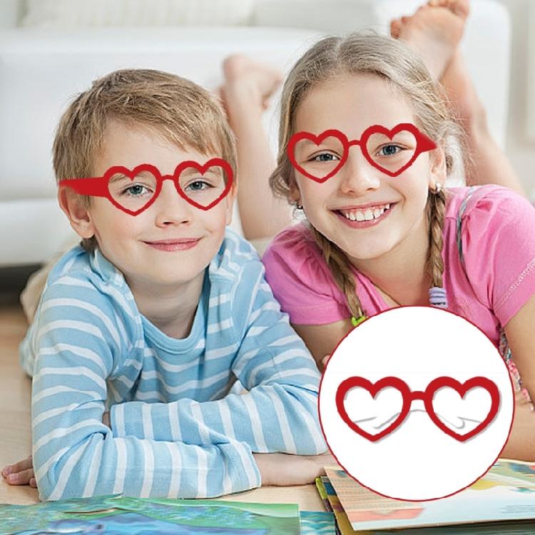 Zestaw 36 Okularów Serduszek na Walentynki Papierowe Okulary Stylowe Akcesoria Imprezowe Ręcznie robione Okulary na Spotkania Rodzinne