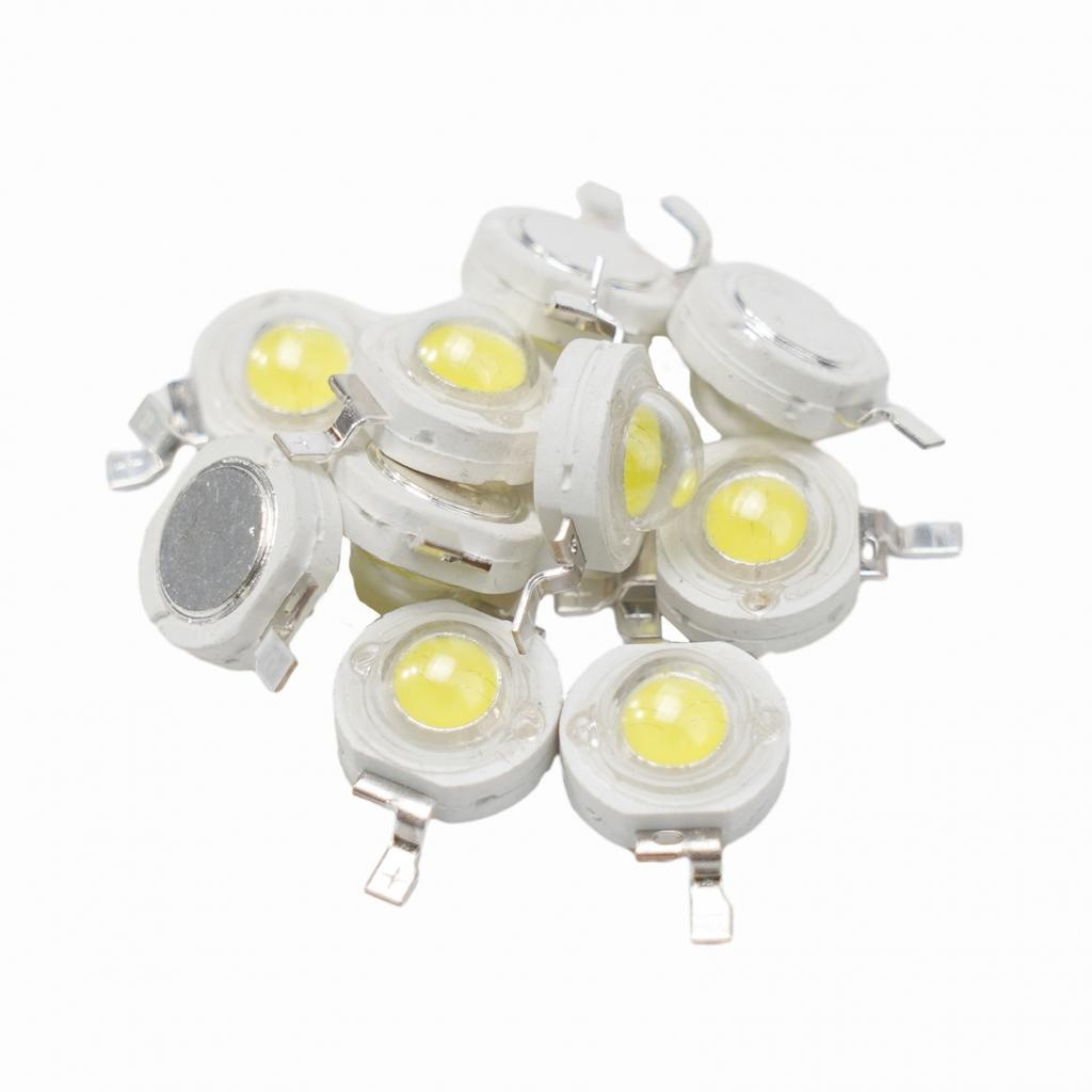 Led Lumen Lamp Beads Warm Light White Light 180 Degrees Beam Angle