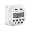 LCD Digital Time Switch Programmable Timer Weekly 17 On & 17 Off Relayator Timer 24VAC DC 110VAC 220VAC Selection Instruction Manual Included (24V)