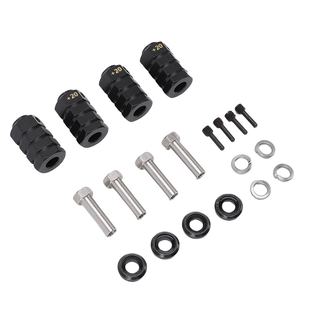 RC Brass Extended Combiner 1 10 Scale Internal Lock Nut Design RC Wheel Hubs Extension Adaptor Combiner