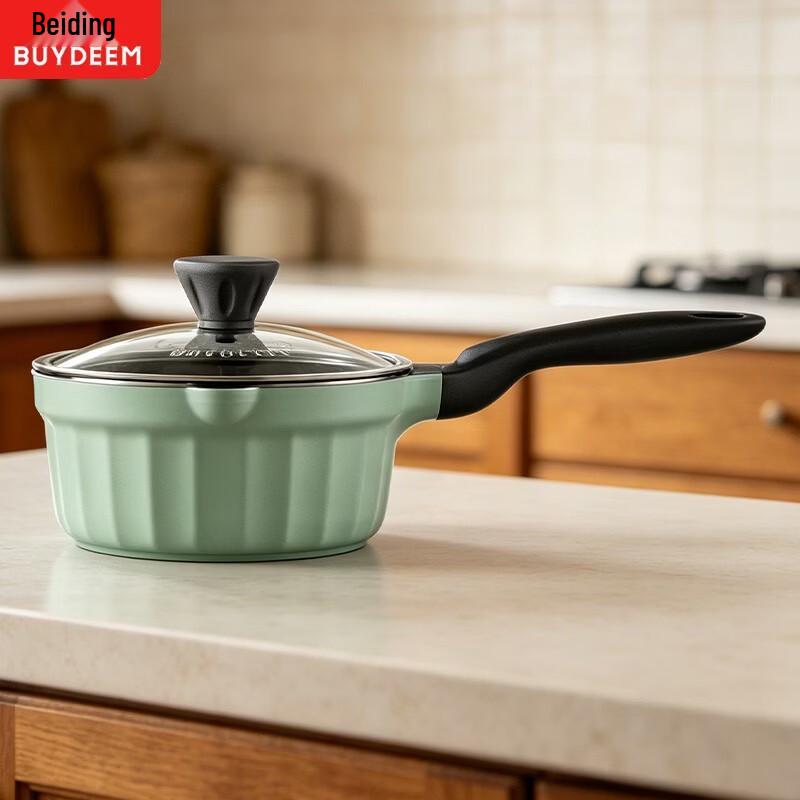 Buydeem 20cm Enamel Non-Stick Pot