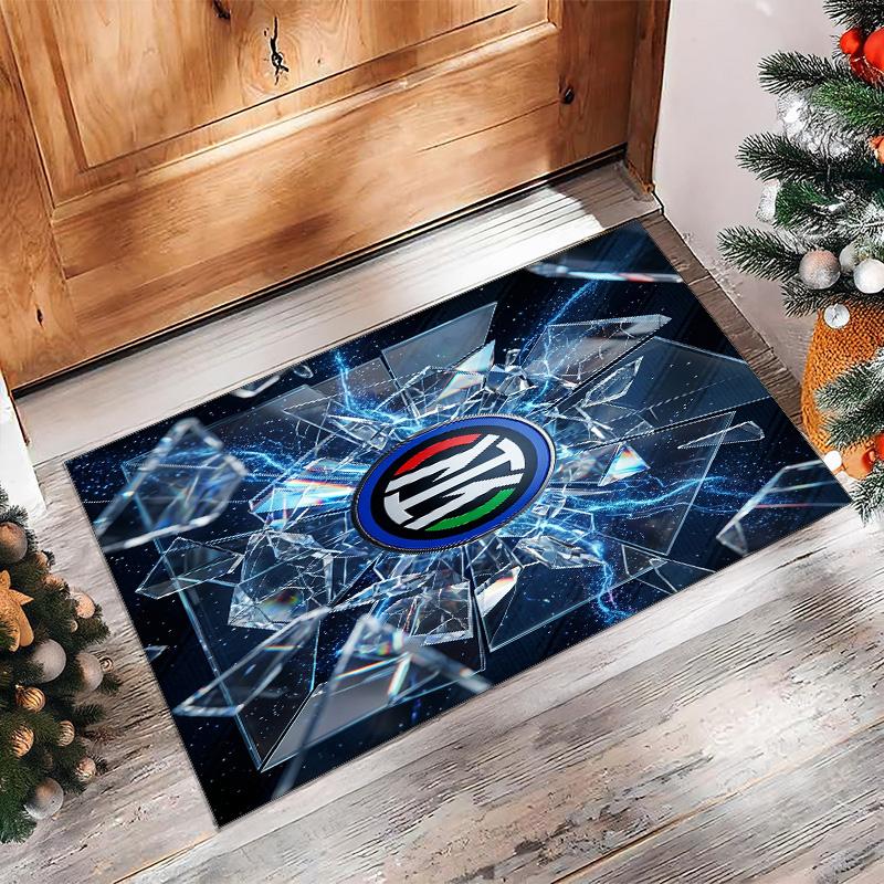 Borussia Dortmund Printed Flannel Area Rug Non Slip Soft Polyester Floor Carpet Indoor Decor Mat for Bedroom Living Room Sofa