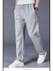 Men's Elastic Waist Straight Leg Plus Size Sports Pants