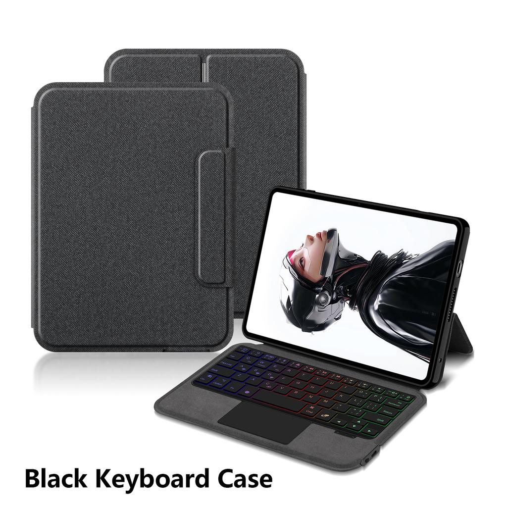 AJIUYU Tastaturabdeckung für ZTE Nubia RedMagic Astra / Tablet 3 Pro 9,06" Gaming-Tablet Schutzhülle Touchpad Hintergrundbeleuchtung