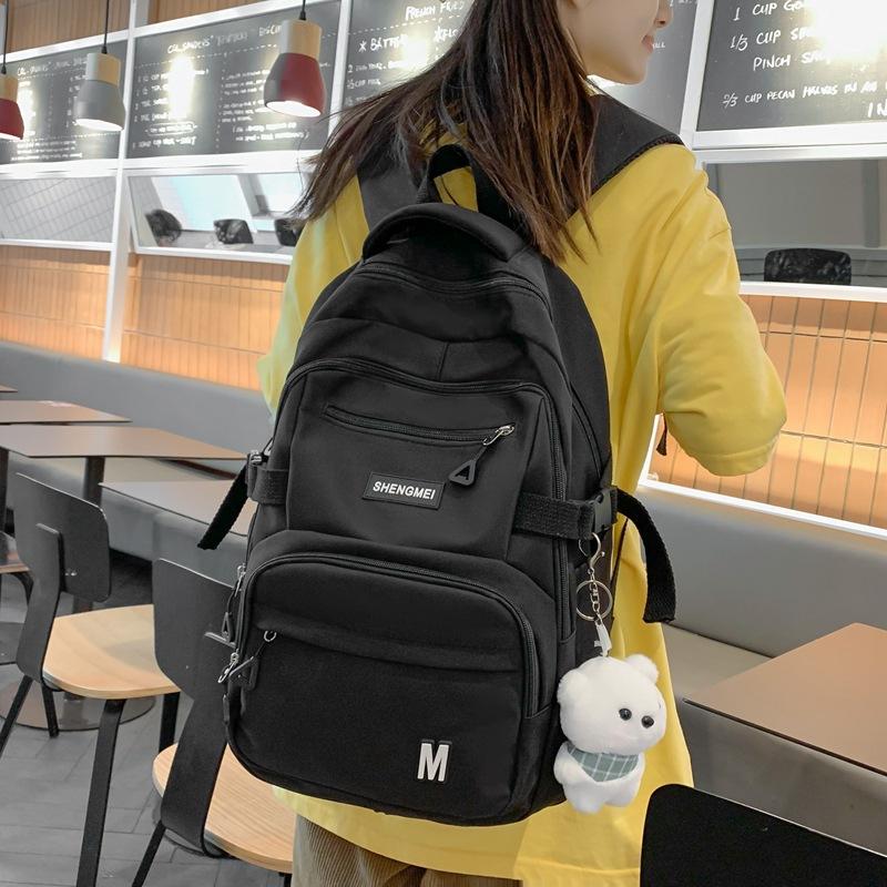 Backpack Women's New Large Capacity Student School Bag Middle School Student Trend College Backpack