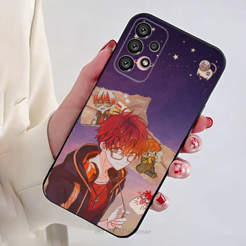 Anime Mystic Messenger Game 707 Phone Case For Samsung Galaxy A54,34,24,73,53,52,52S,04S,04E,A72 Cover