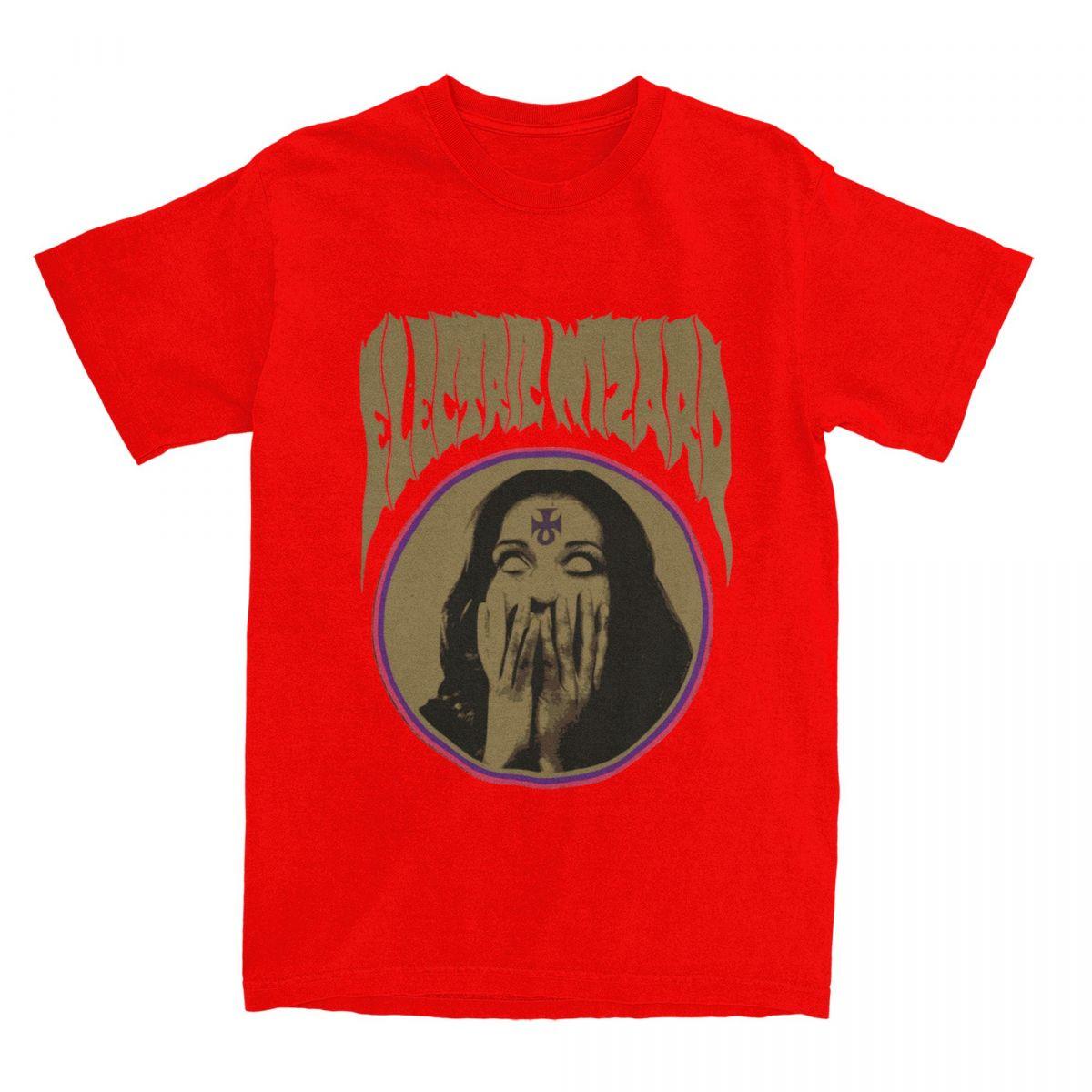 

Funny Electric Wizard TShirts Unisex Womens Cotton Stoner Doom Metal Band Tees Shirt New Arrival Clothes S
