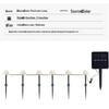 Solar-Powered Waterproof LED Mushroom String Lights for Outdoor Gardens