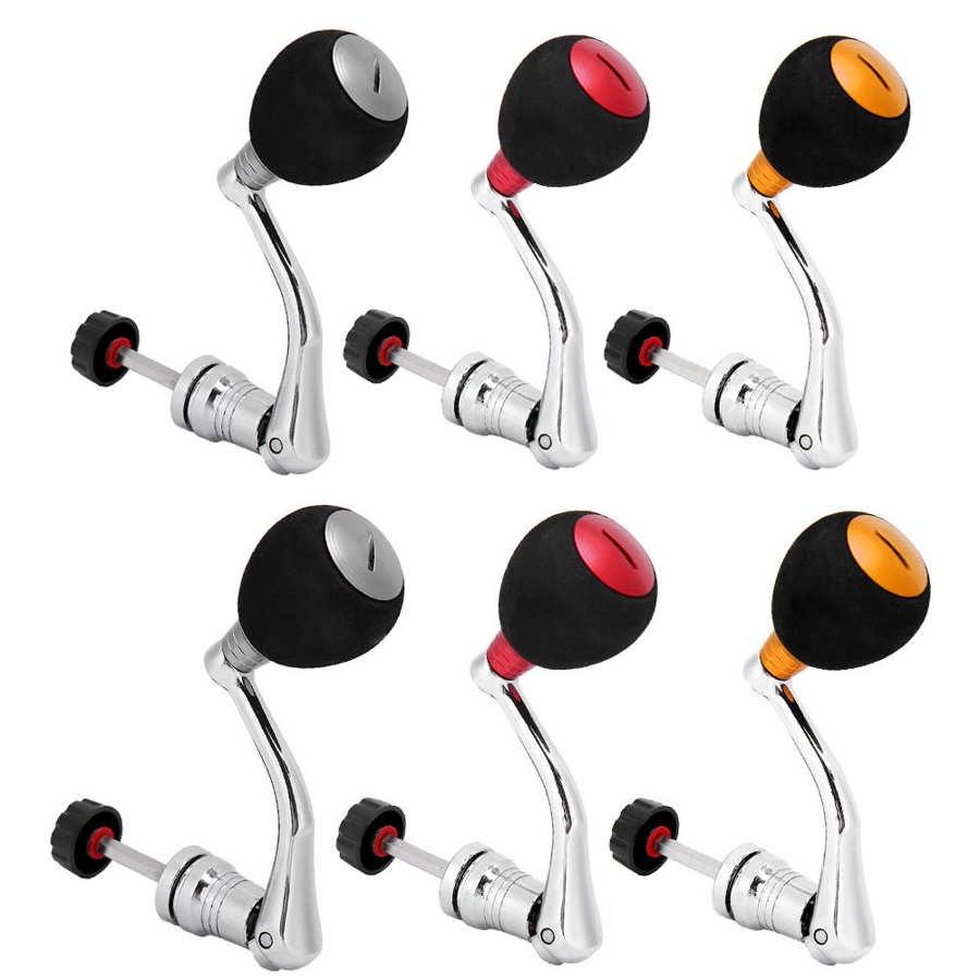 Ersatz-Angelrollengriff, Power-Griff, Kurbelknopf, Spinning-Griff, Metall-Kipphebelgriff für Spinning-Angelrollen-Zubehör