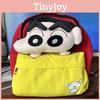 Crayon Cotton Shinchan Print Backpack Versatile Bag With Nylon Material For Kids