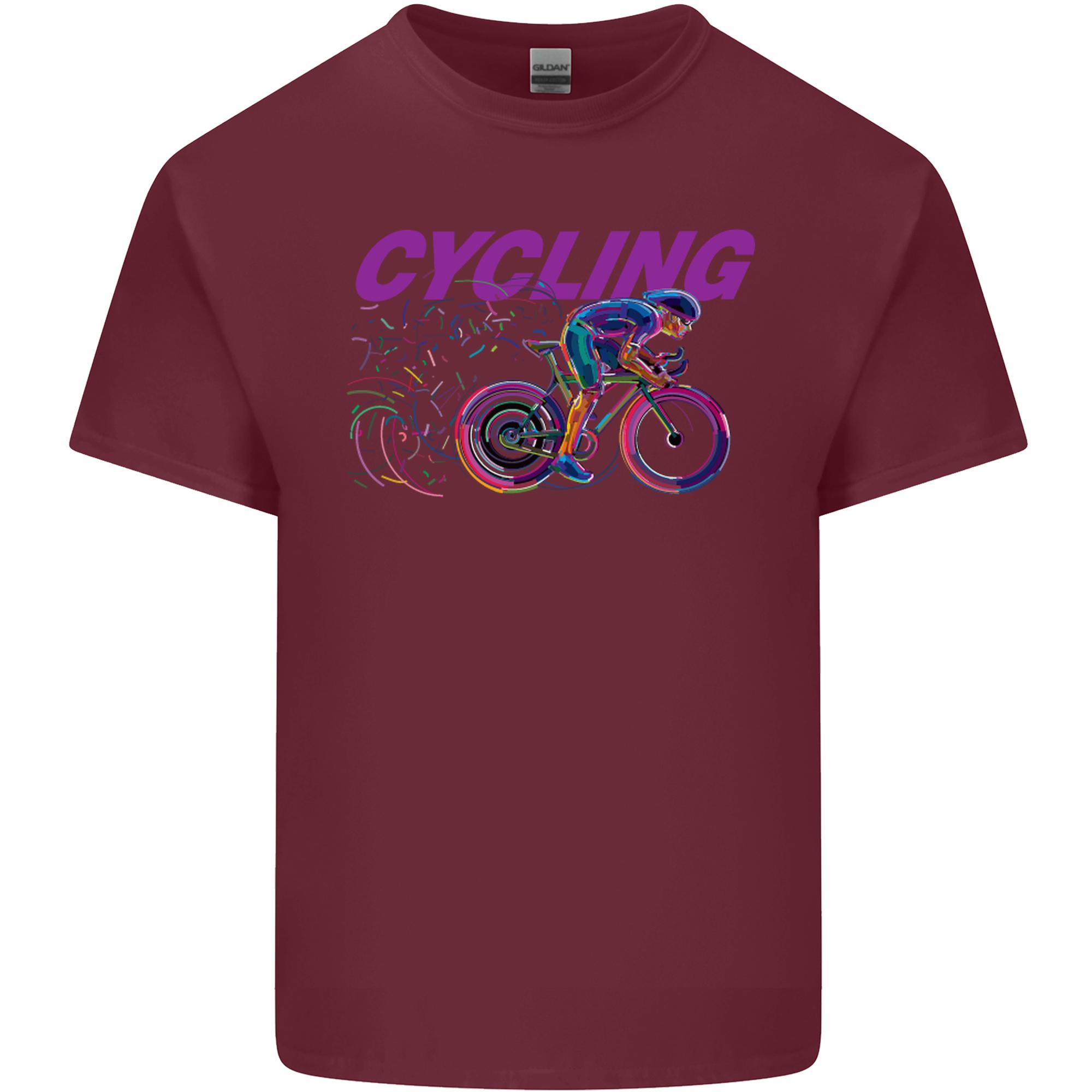 Funky Cycling Cyclist Bicycle Bike Cycle Unisexs Light Cotton TShirt S