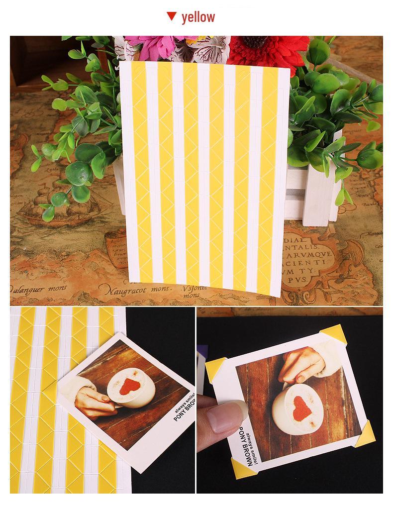 Korean DIY Handmade Photo Album Corner Stickers - 102 Polaroid Fixing Accessories