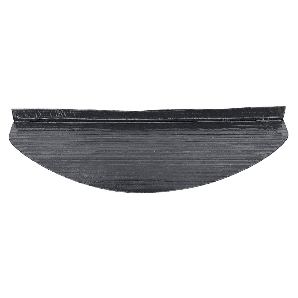 Self Adhesive Stair Mats 10 Pcs. Anthracite 65x22.5x3.5 Cm