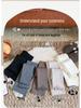 2025 Autumn/Winter Girls' Ruffle Edge Brushed Leggings - Solid Color, Versatile, Elastic Nine-Point Pants