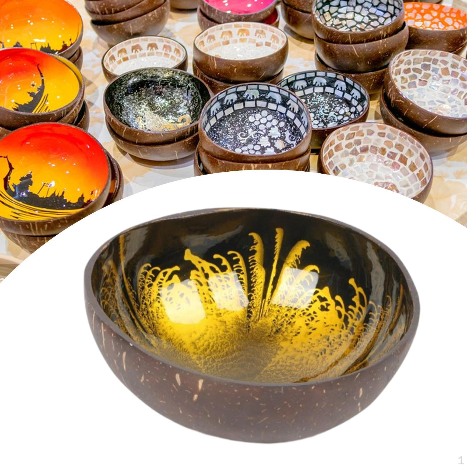 

Кокосовая чаша контейнер ключ для хранения конфет сухие закуски ключи прихожая стол фрукты