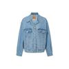 Levis Collar Denim Jacket Women Jackets Blue A1743-0020